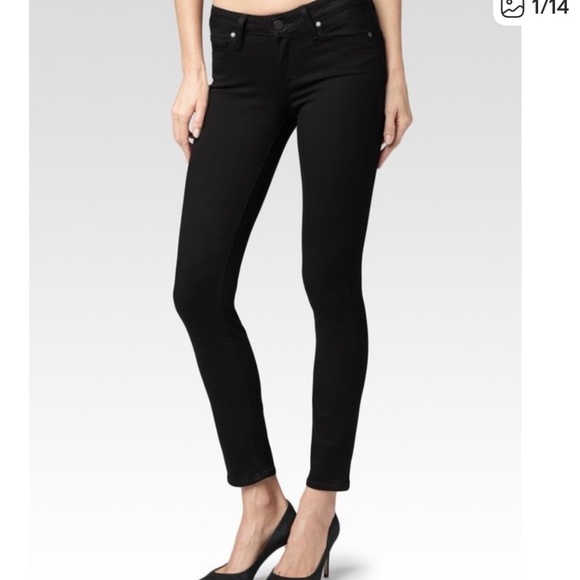 Paige black jeans Verdugo Ultra Skinny - Picture 1 of 5